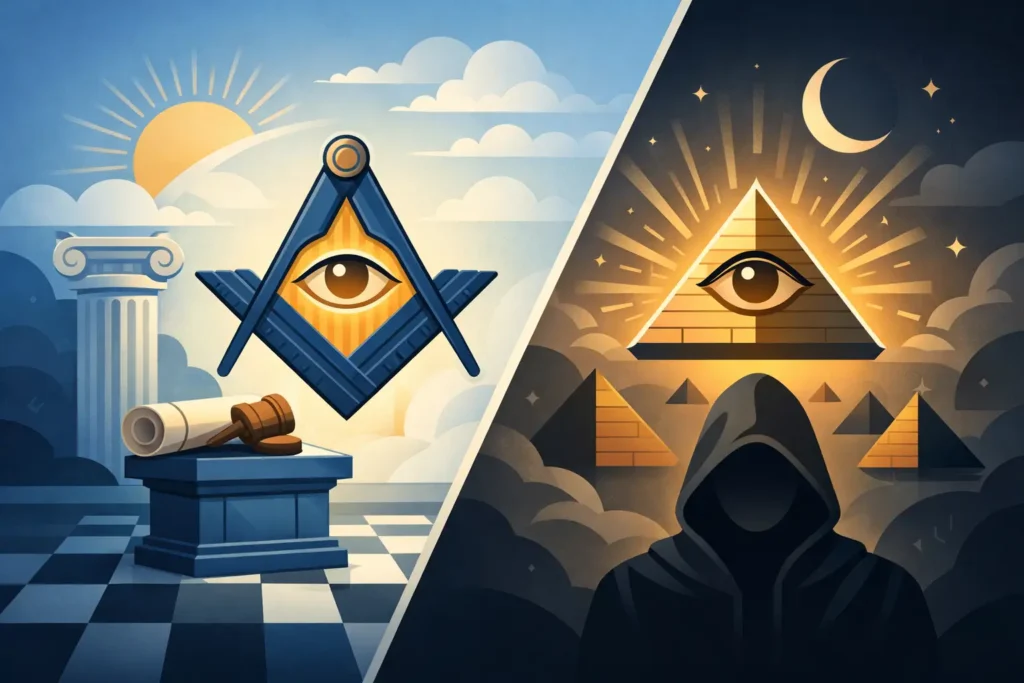 Freemasonry vs Illuminati: What Sets Them Apart