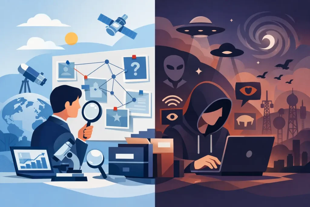 Conspiracy Research Versus Misinformation