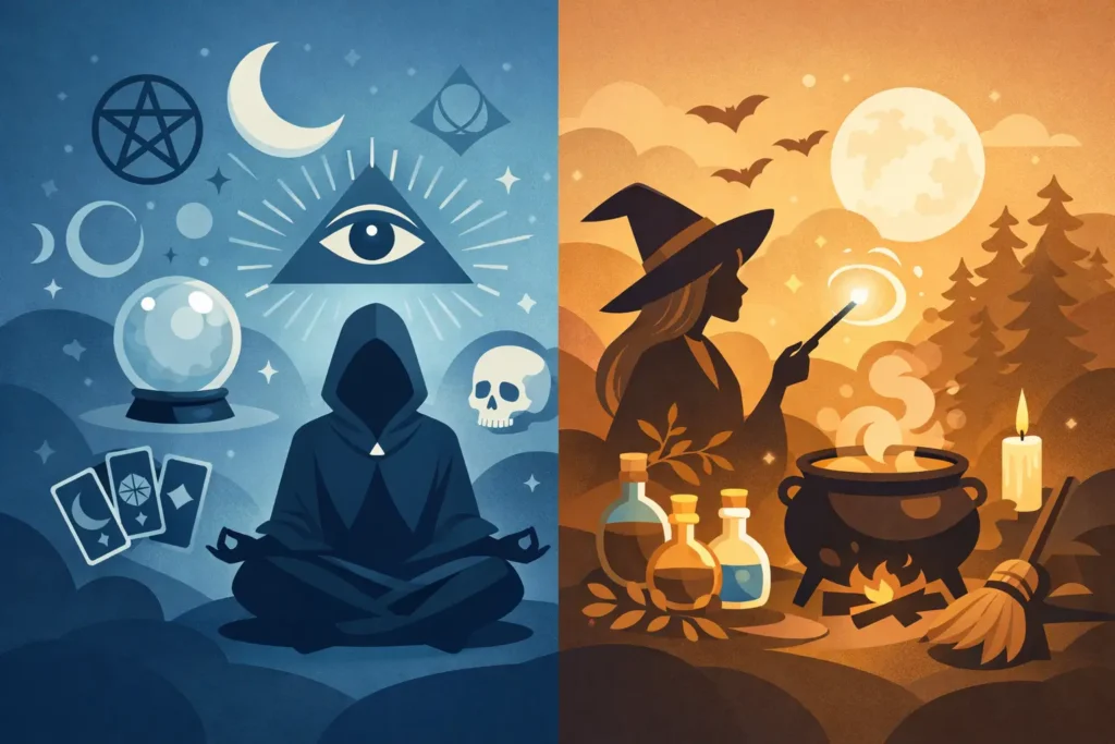 Difference Between Occult and Witchcraft Explained