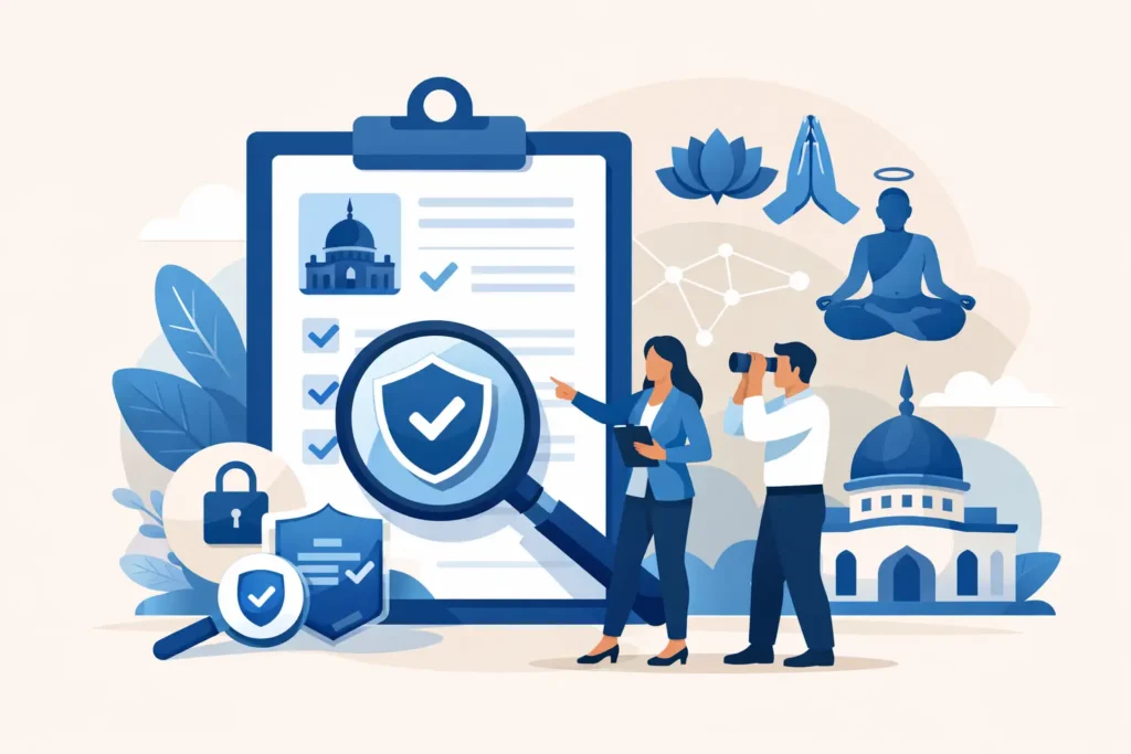 Verify Spiritual Organization Credentials Safely